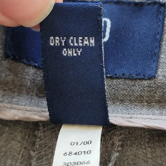 GAP Capri Dress Pants Wool Blend Charcoal Gray Woman 8 - Picture 10 of 10